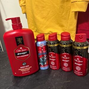 Old Spice Swagger and Wolfthorn Body Care Collection
